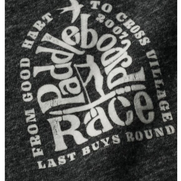 BNWT - Relwen Sportsman Tee - Paddle Race Dark Charcoal Marl - Large - Picture 2 of 4